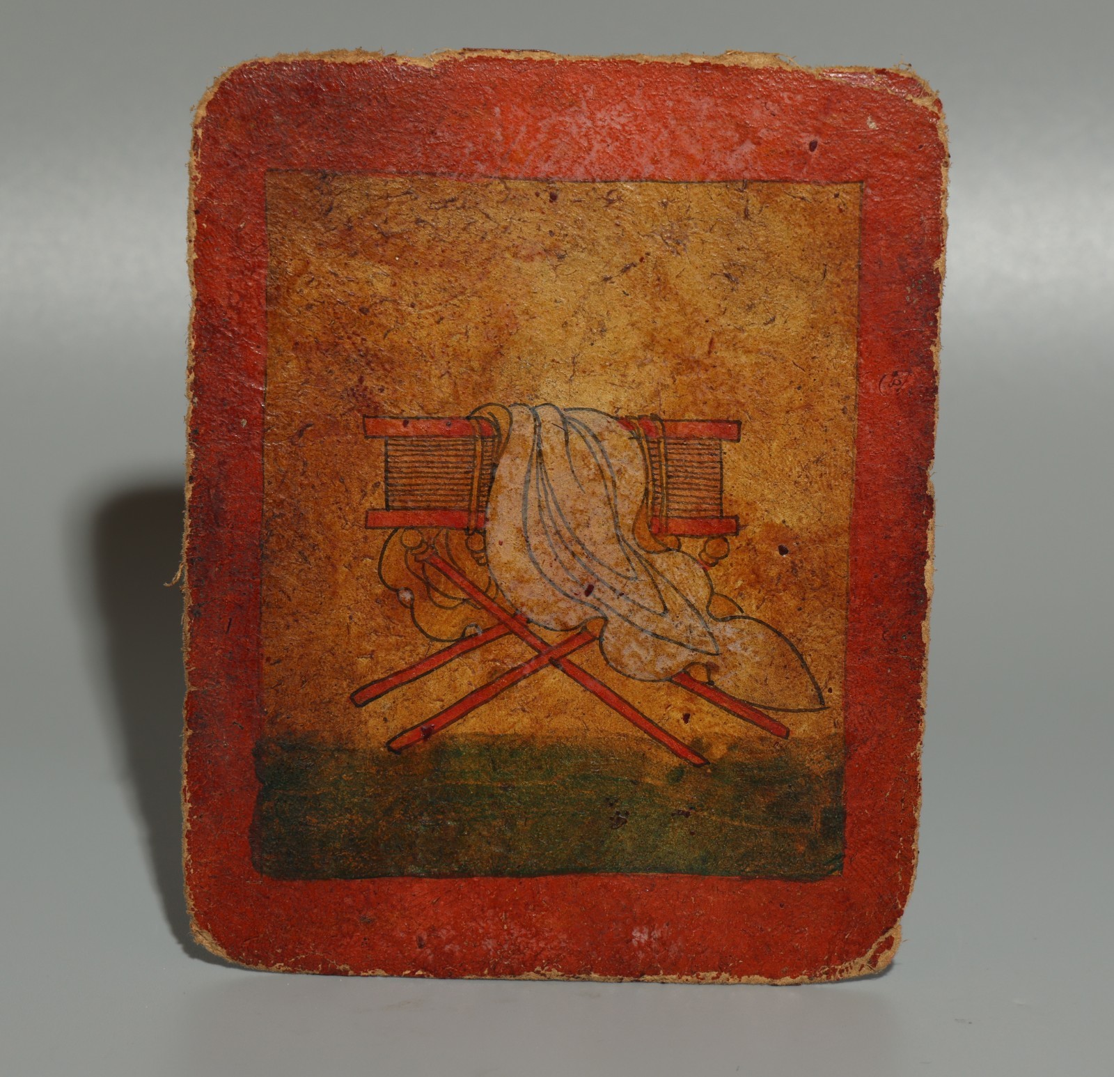 Real Rare Tibet 18th Century Old Antique Buddhist Tsaklis Thangka Sutra Tsakli