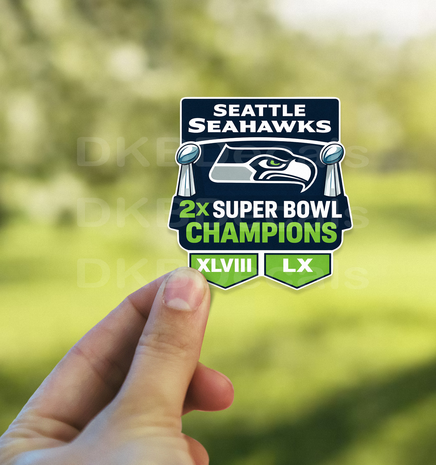 Seattle Seahawks - 2x Super Bowl LX Champions 3 Seattle Seahawks - 2x Super Bowl LX Champions 3