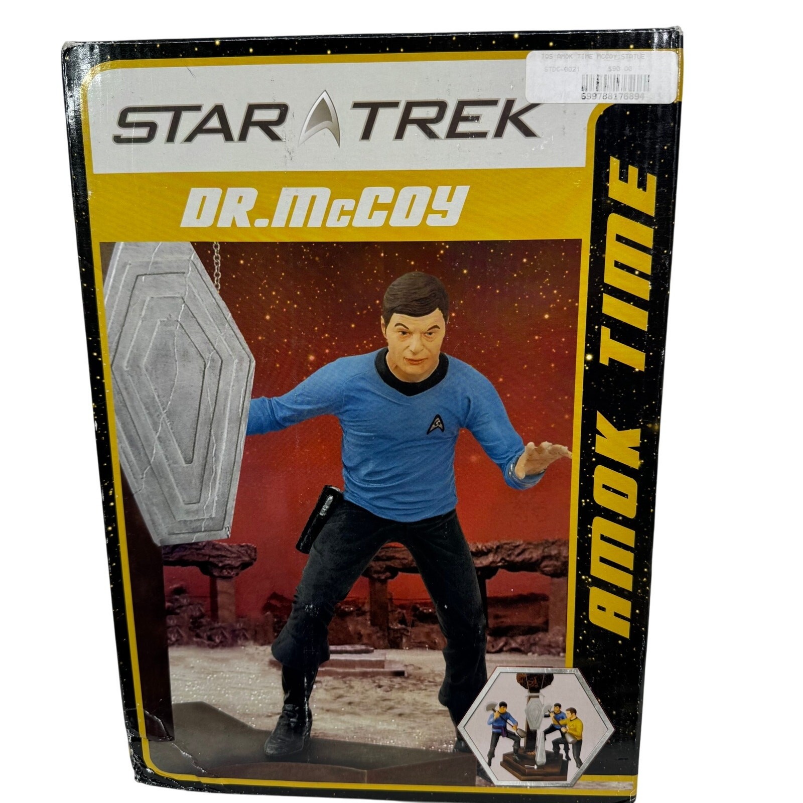 Star Trek Amok Time Dr McCoy Statue 12/1000 Diamond Select 2007 Original Series