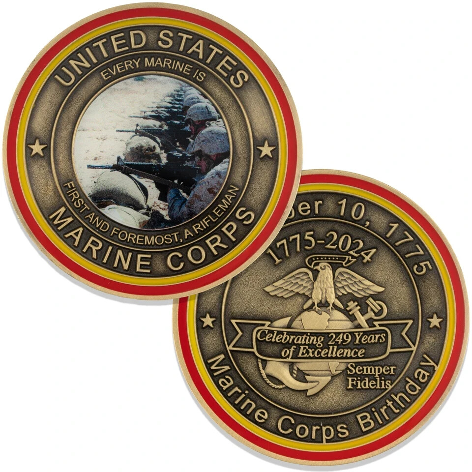 2024 MARINE CORPS BIRTHDAY USMC 1.75\