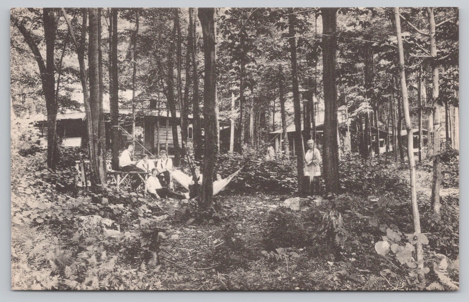 Postcard Recreation Hour Camp Owaissa Pocono Pines Pennsylvania PA Postcard Recreation Hour Camp Owaissa Pocono Pines Pennsylvania PA