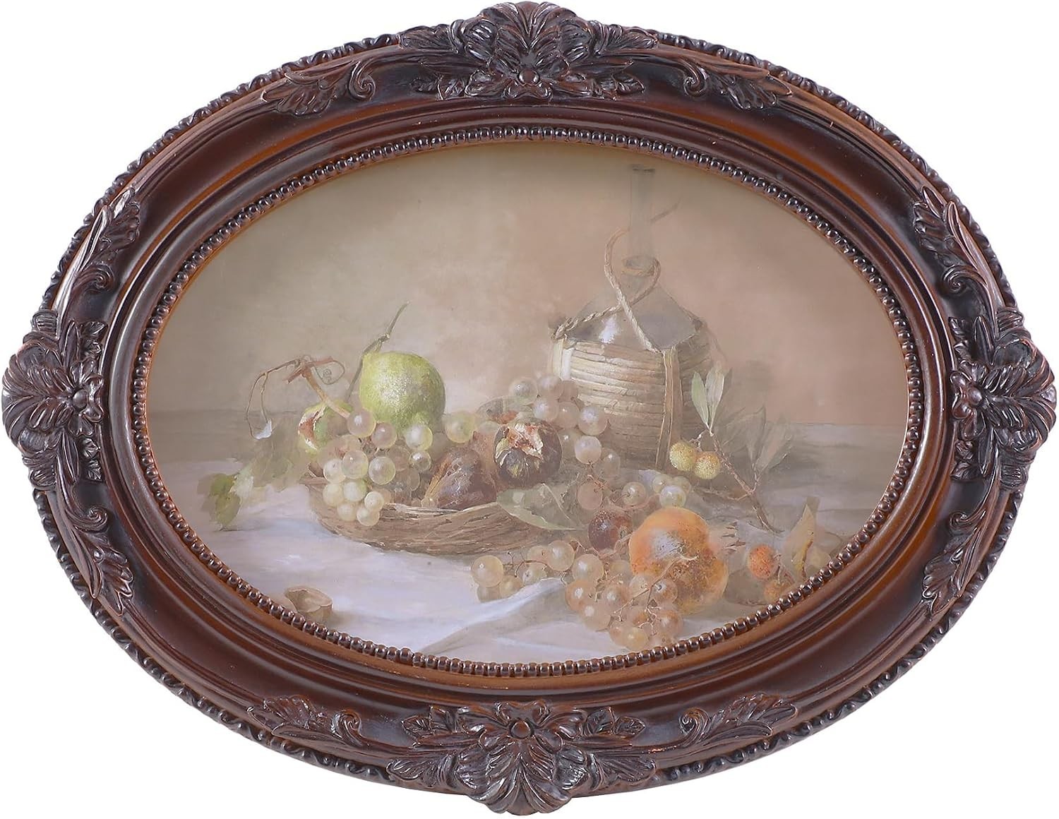 Vintage Distressed Brown Ornate 5x7 Wooden Picture Frames Antique Decor Vintage Distressed Brown Ornate 5x7 Wooden Picture Frames Antique Decor