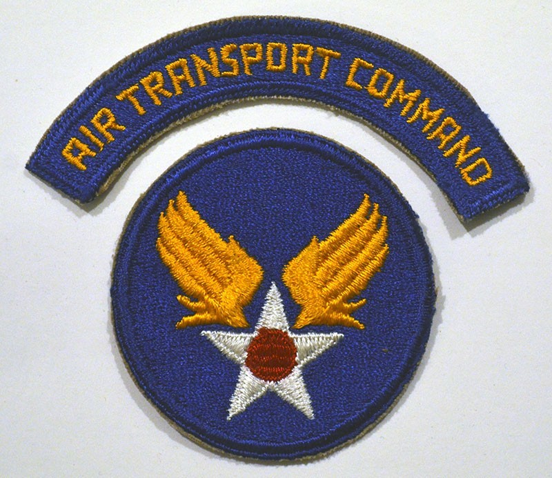 WWII WW2 Vintage US Army Air Force Air Transport Command Patches