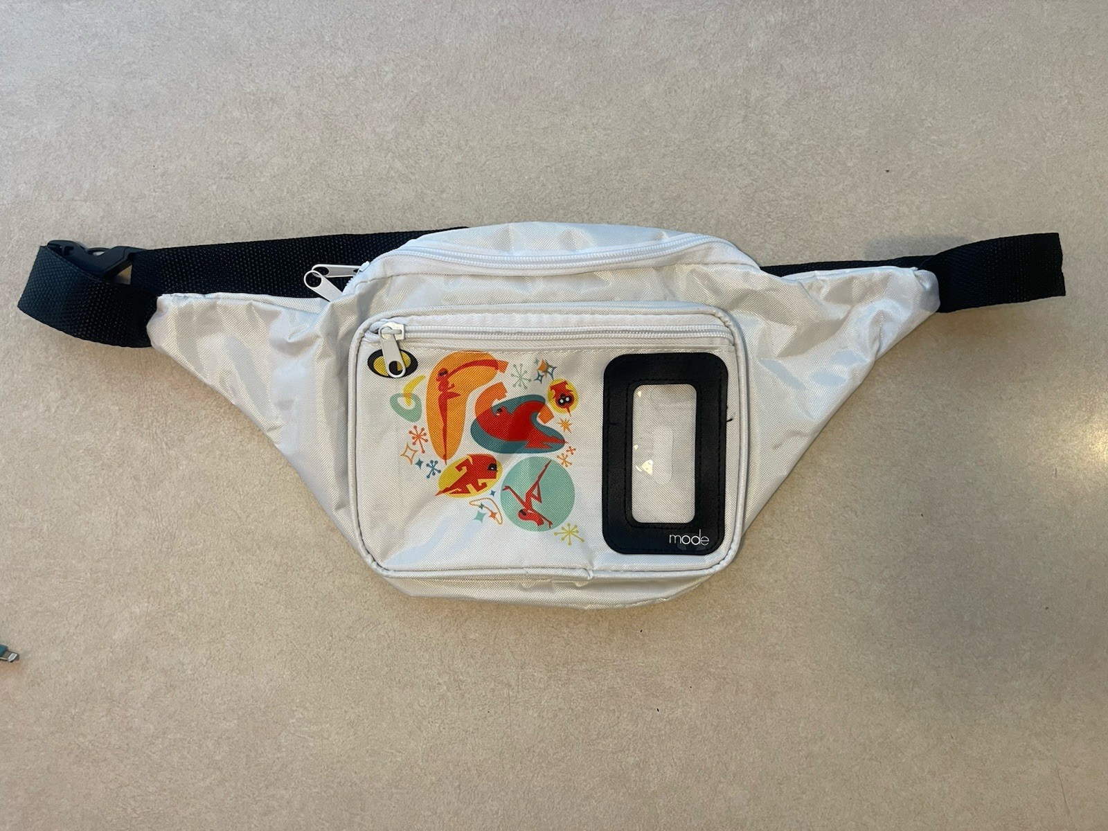 Loot Crate Exclusive Disney Pixar The Incredibles Passholder Fanny Pack NWOT