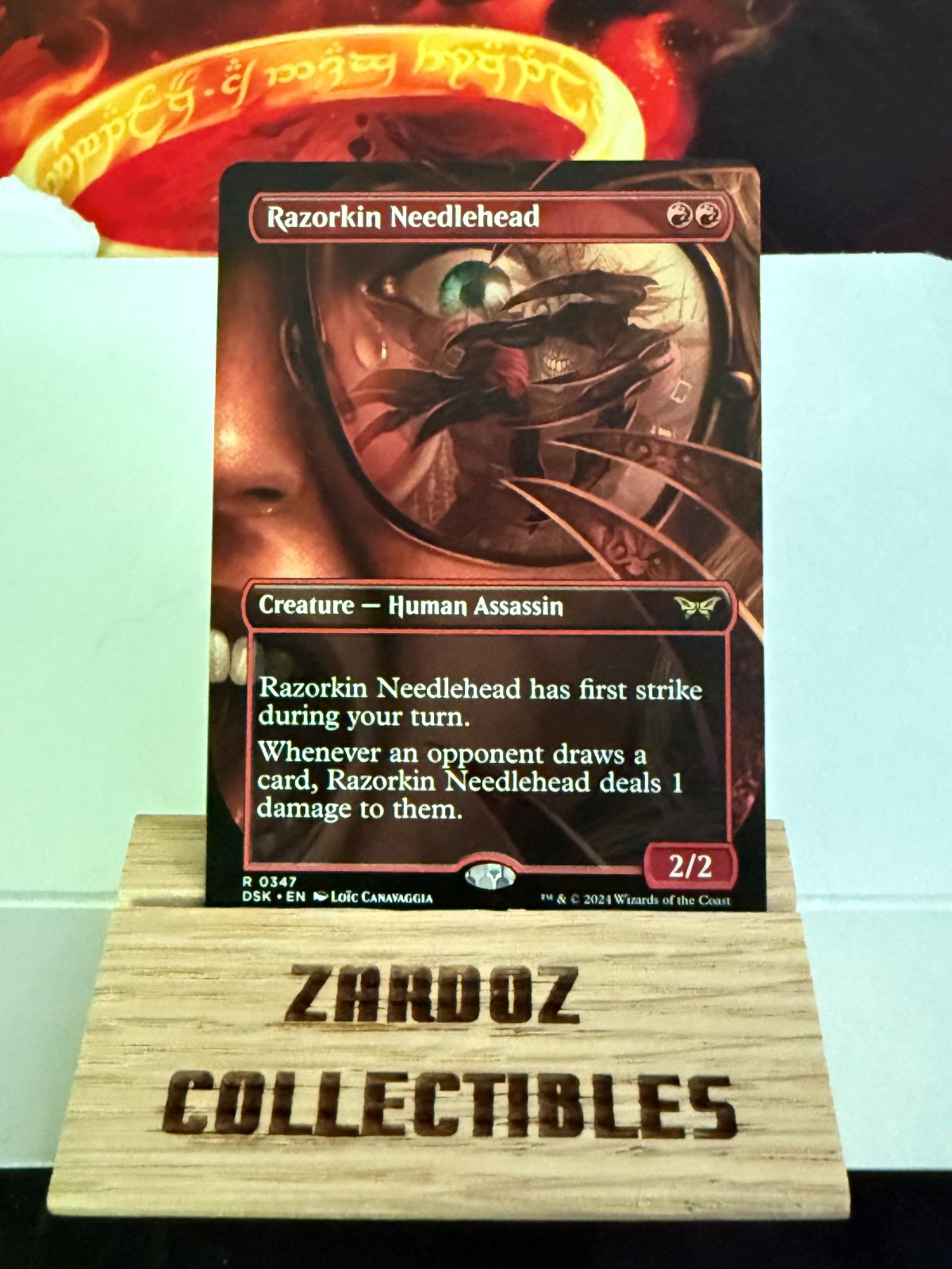 MTG DSK - Razorkin Needlehead - Borderless