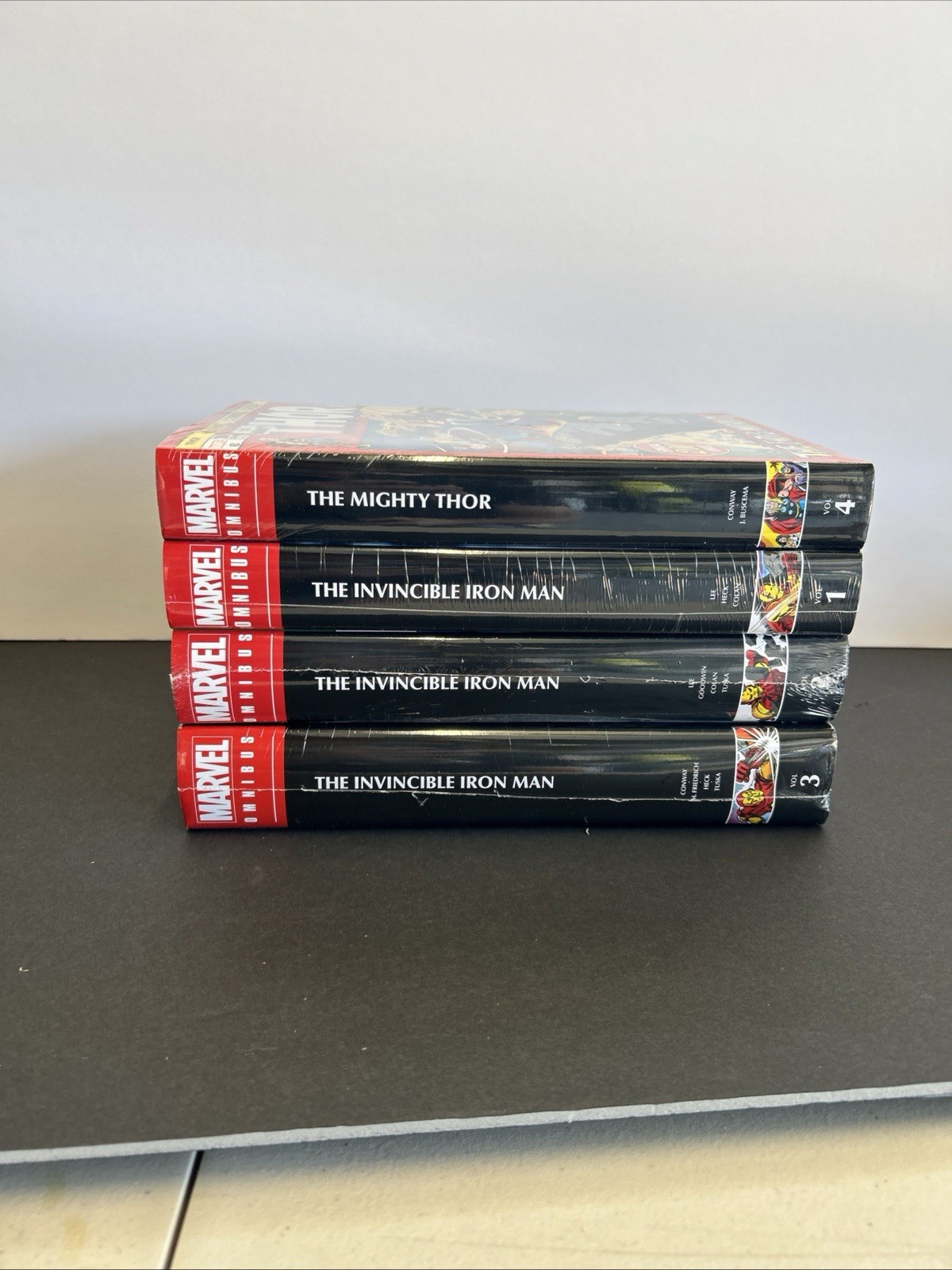 The Invincible Iron Man Omnibus 1-3 HC Set The Mighty Thor Vol 4 All Sealed New The Invincible Iron Man Omnibus 1-3 HC Set The Mighty Thor Vol 4 All Sealed New
