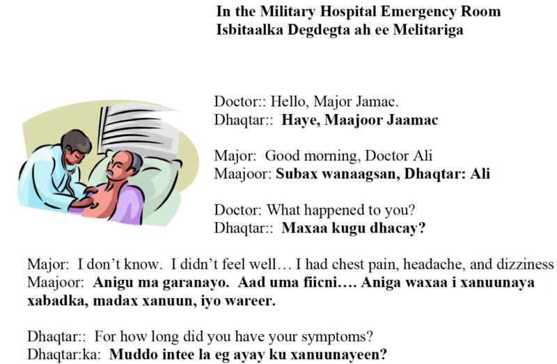 243 page Text andf 2,000+ MP3 Special Forces SOMALI LANGUAGE on Data CD