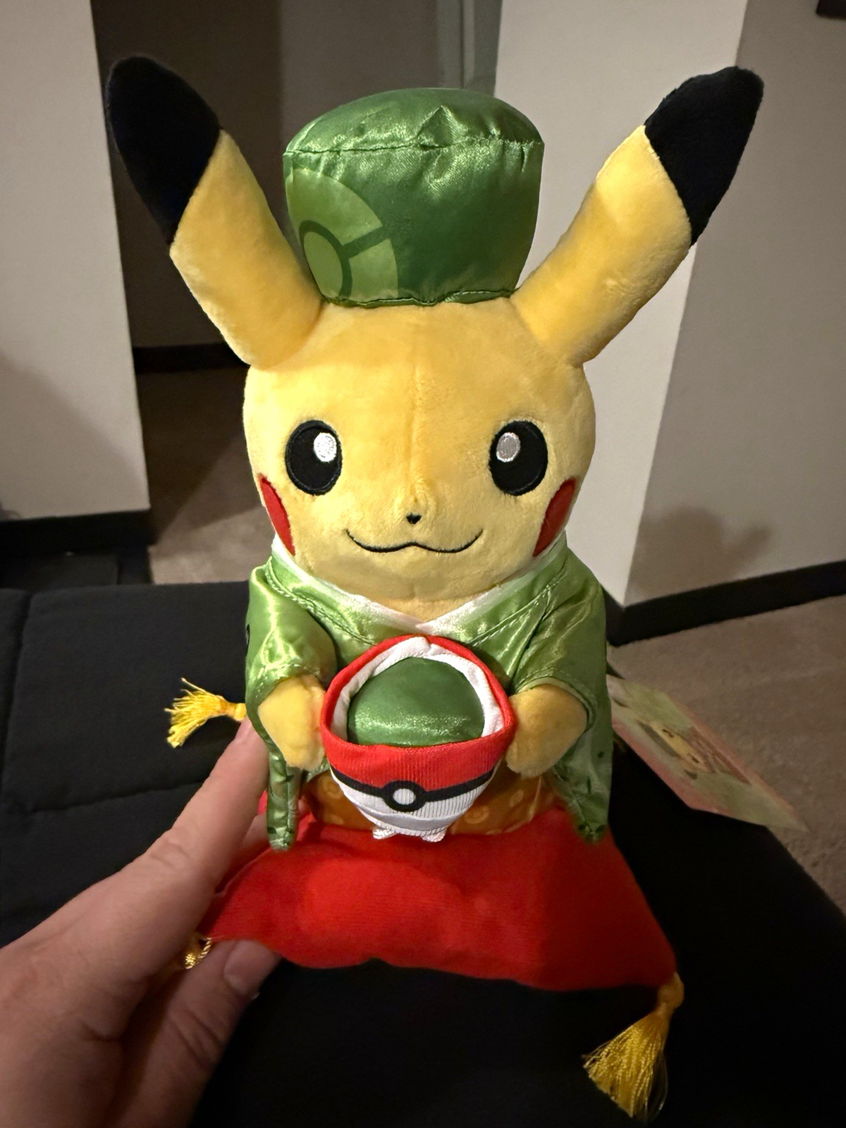 Pokémon Center Kyoto Exclusive Matcha Pikachu Plush Japanese w/ Tags