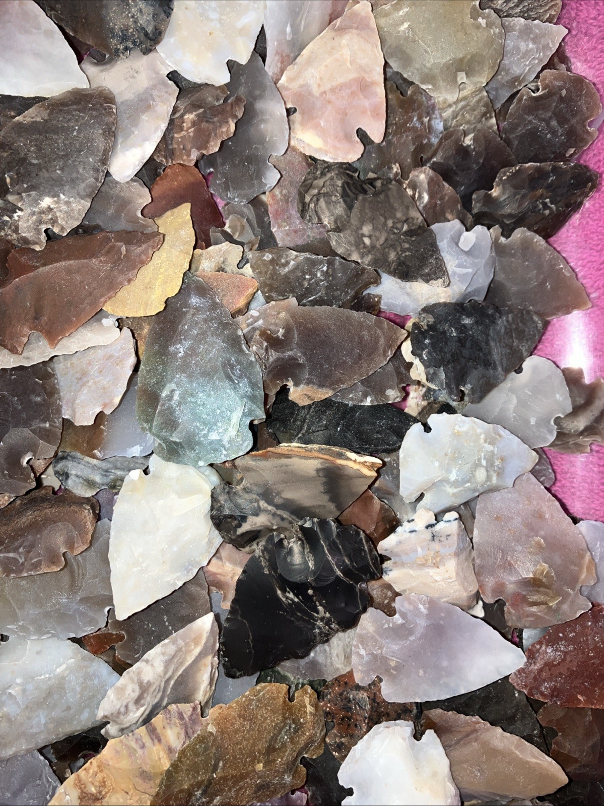 10  bulk arrowheads  arrowhead bird points arts crafts jewelry stone