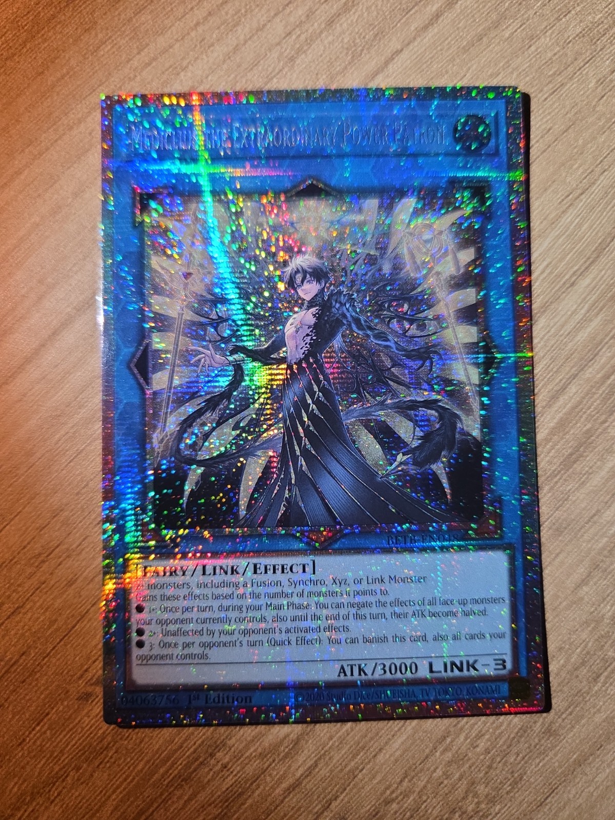 YuGiOh | Mediclius the Extraordinary Power Patron | BETB-EN048 Starlight Rare