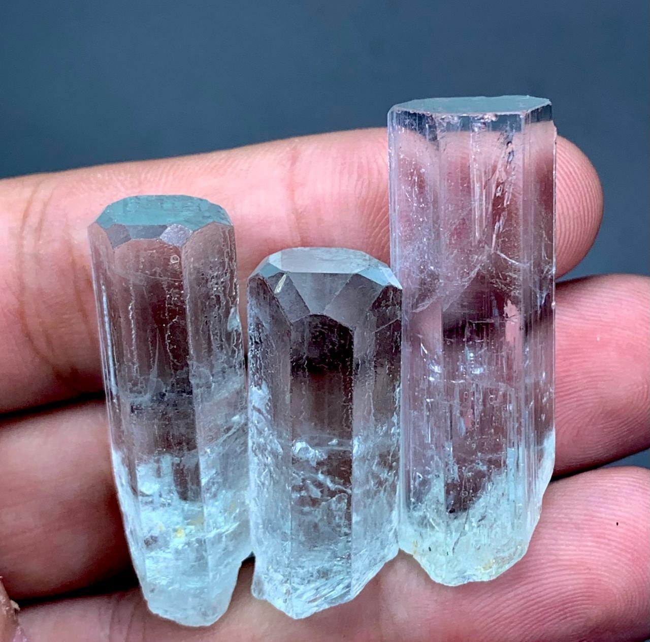 119 Carat  Aquamarine Crystals  Specimen From Pakistan 