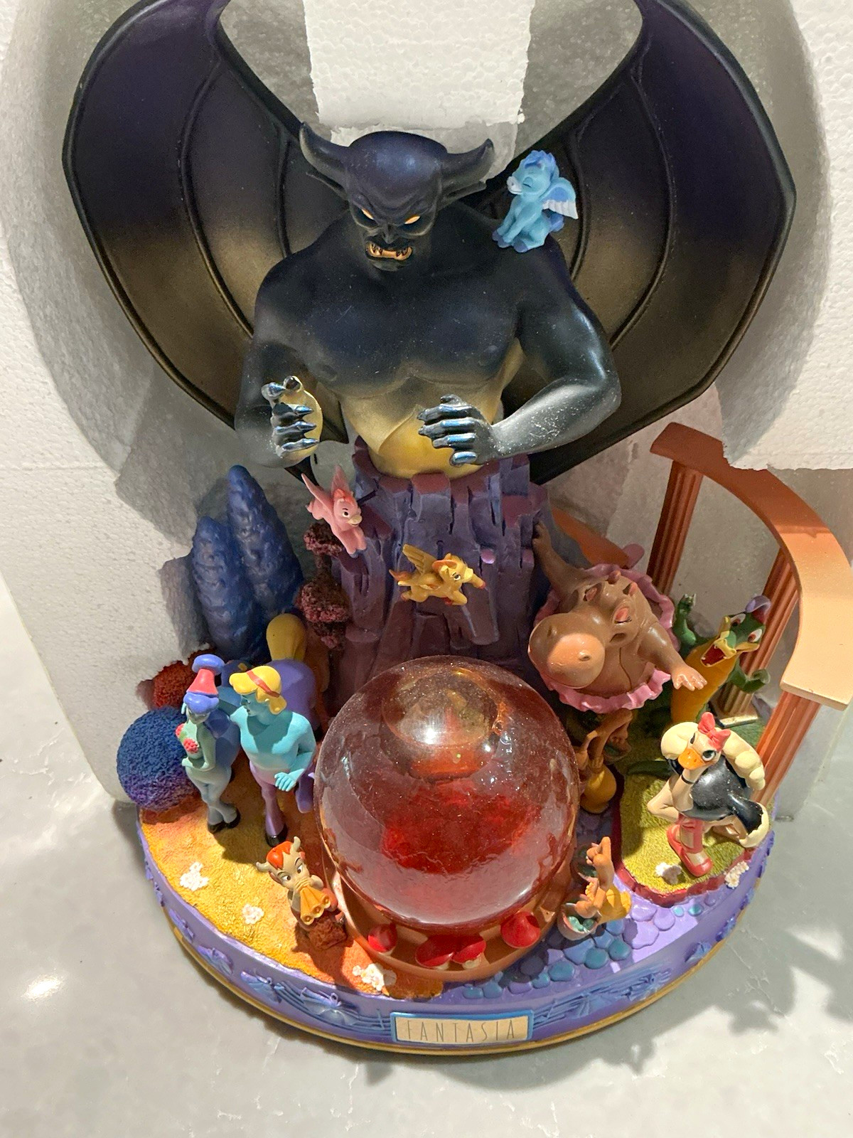 Fantasia Musical Snow Globe - Disney Store- Disney Franchise Fantasia Film Theme