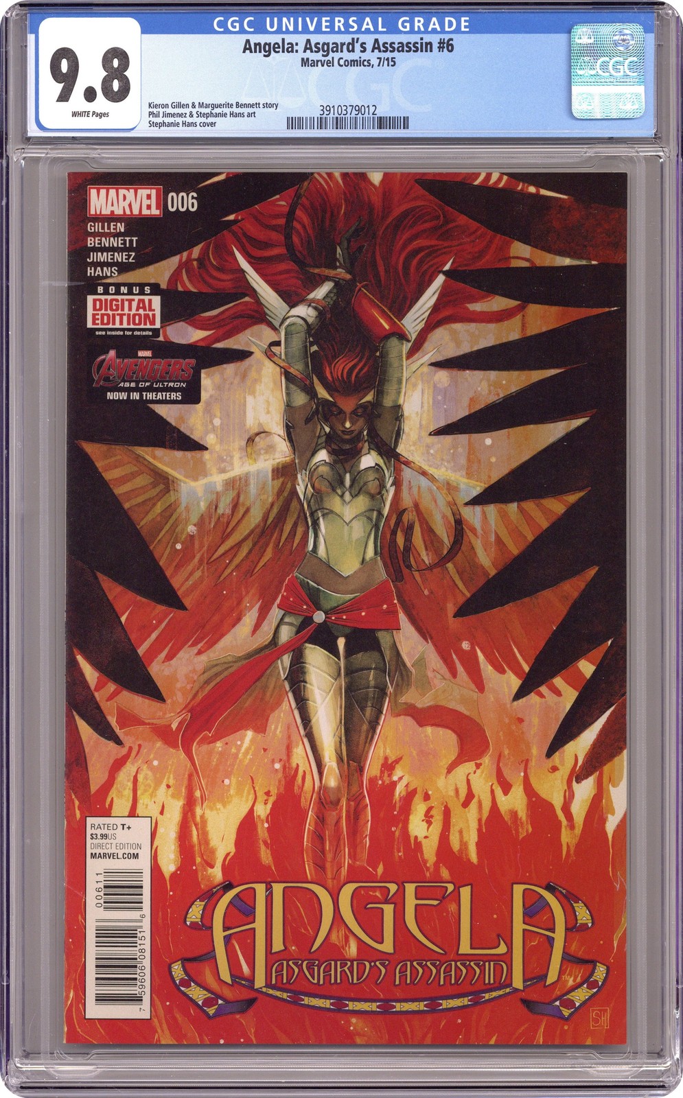 Angela Asgard\'s Assassin #6 CGC 9.8 2015 3910379012