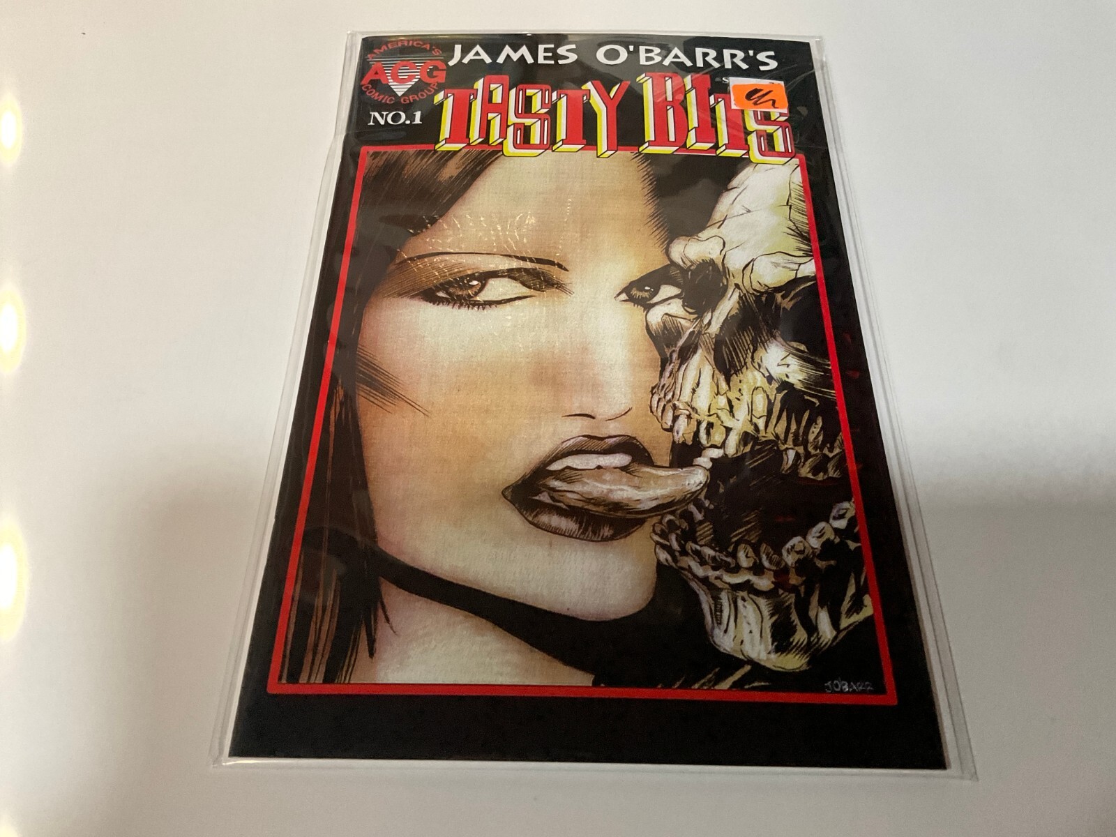 JAMES O'BARRS TASTY BITS #1 THE CROW GALLERY (AMERICA COMIC GROUP/0124262) NICE