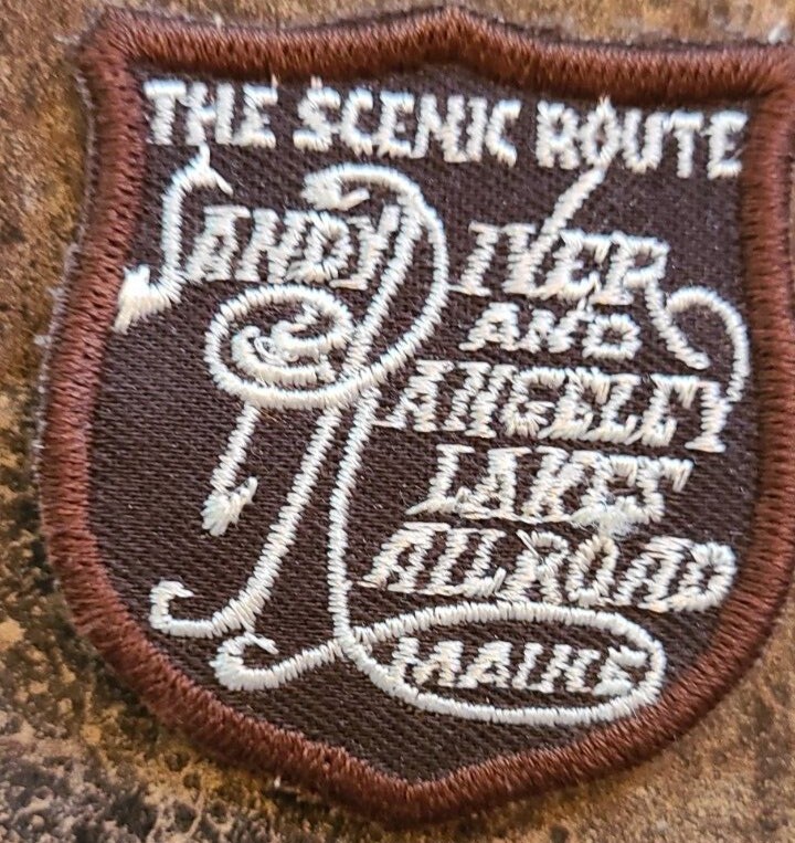 Sandy River & Rangeley Lakes Railroad Maine (SR&RL)  Embroidered Patch