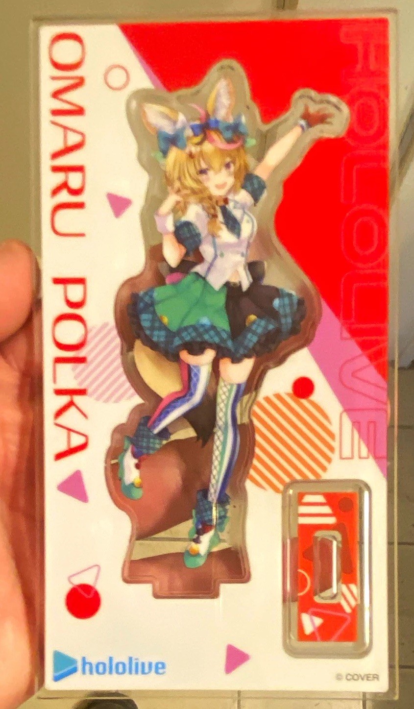 hololive Omaru Polka Acrylic Stand Figurine Anime Manga Franchise hololive