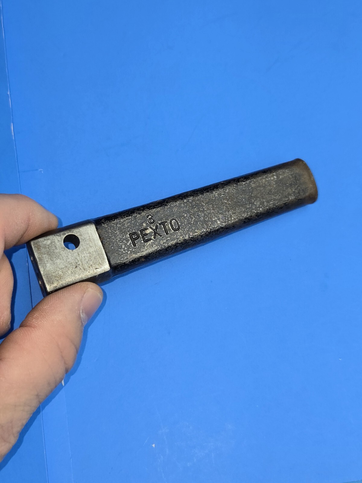 VINTAGE PEXTO TINNER\'S RIVET SETTER SETTING TOOL NO. 3