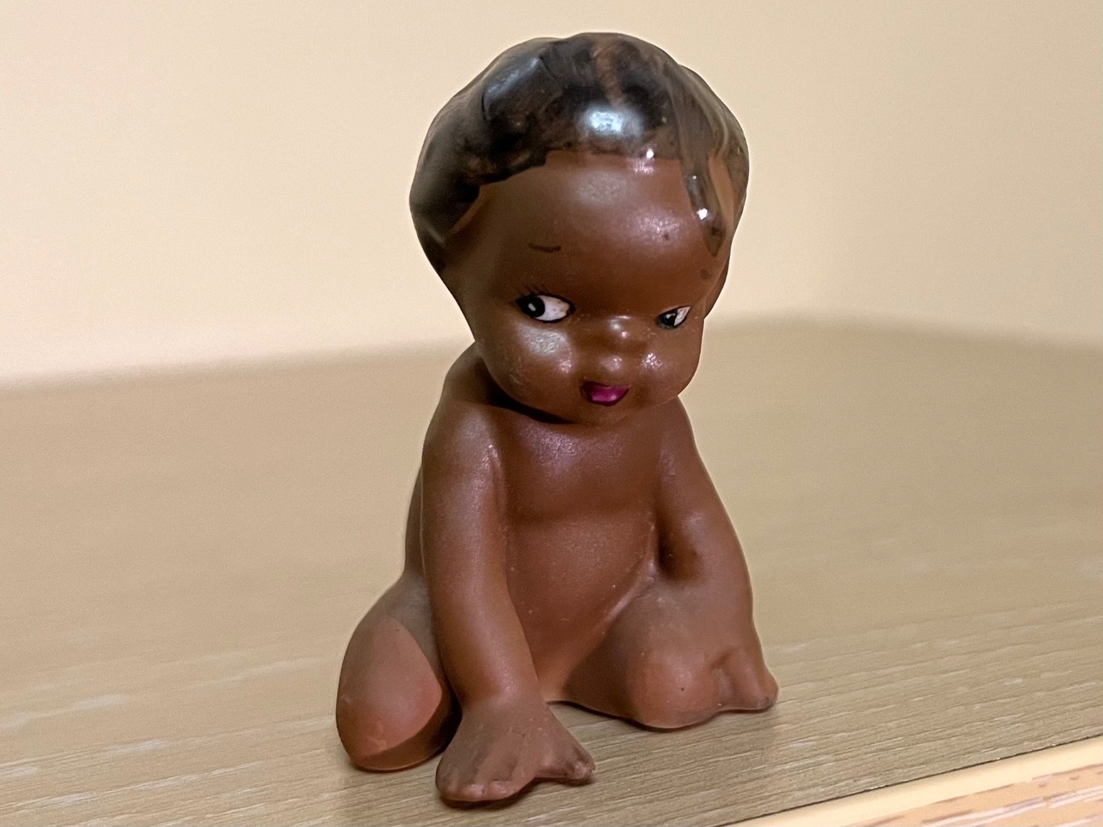 Vintage Brownie Downing Pottery Figurine Aboriginal Piccaninny Ceramic 7 cms Vintage Brownie Downing Pottery Figurine Aboriginal Piccaninny Ceramic 7 cms
