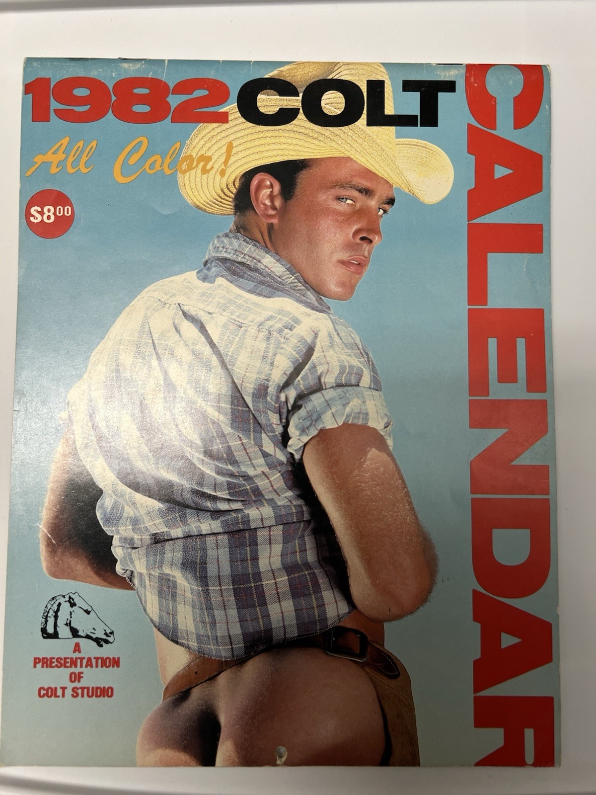Colt Studios Colt Men Calendar 1982 Gay Interest Vintage Jim French