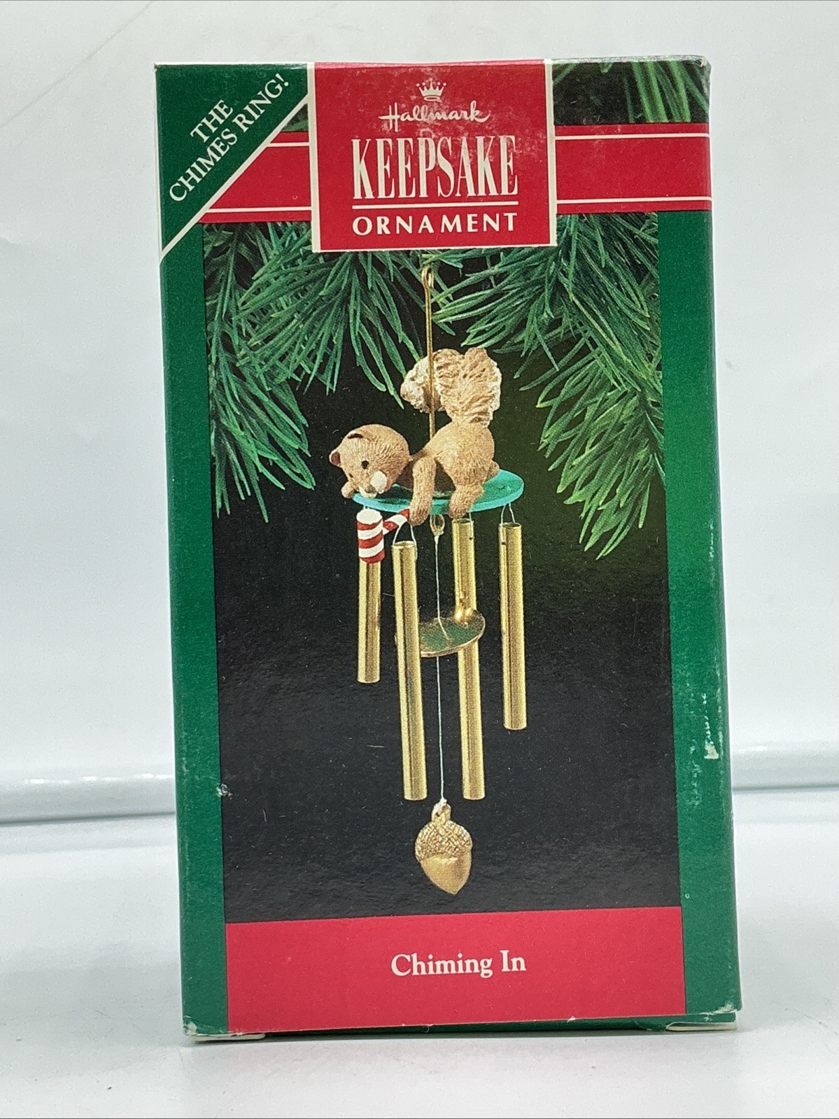 1990 Hallmark Keepsake Christmas Ornament Chiming In - 