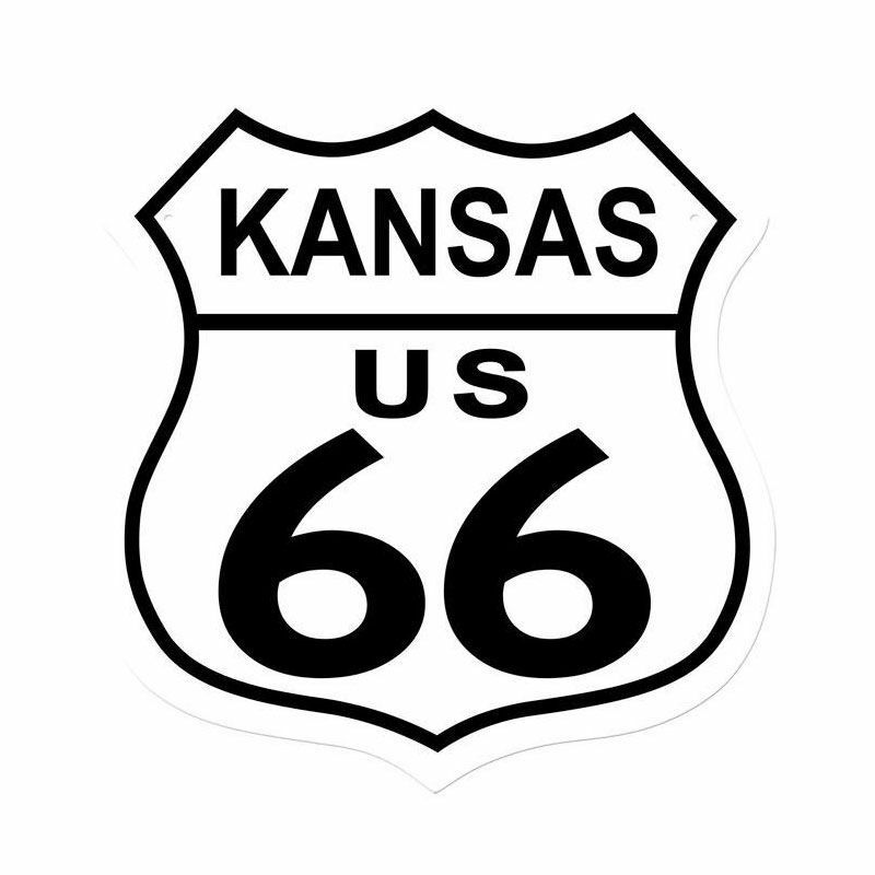 KANSAS ROUTE 66 SHIELD 15\ KANSAS ROUTE 66 SHIELD 15\