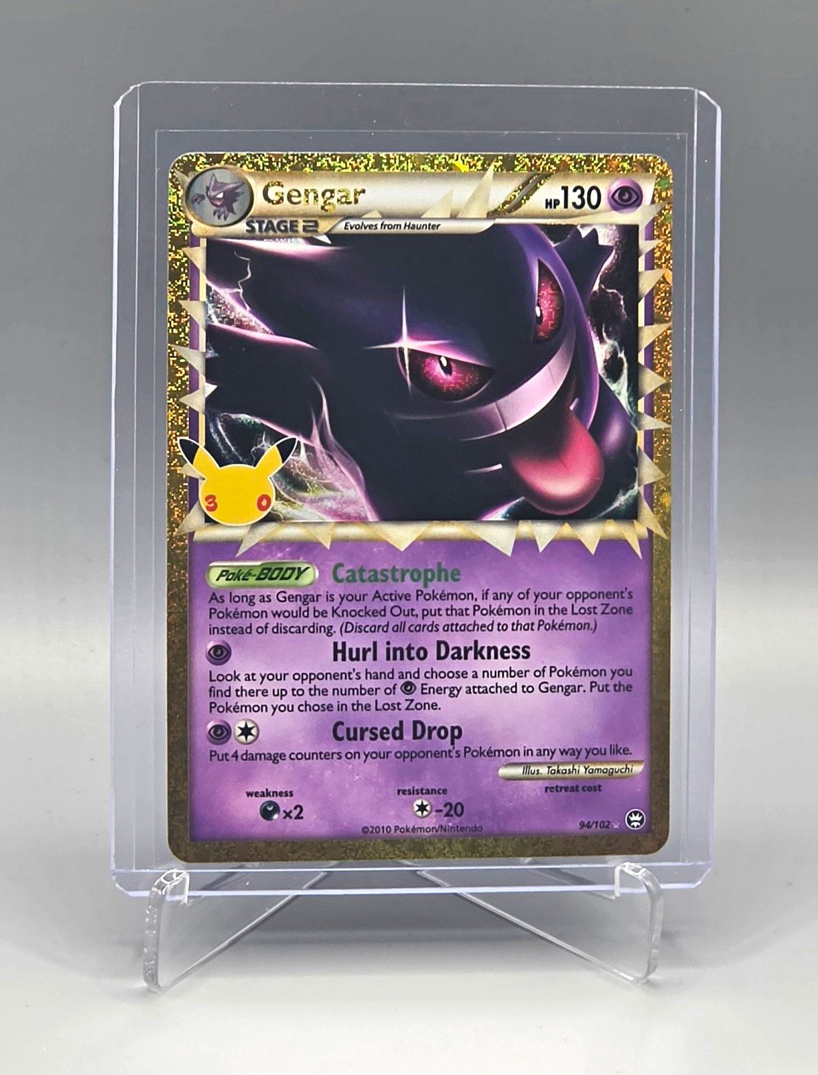 Gengar 94/102 – Pokémon TCG 30th Anniversary Classic Collection Gengar 94/102 – Pokémon TCG 30th Anniversary Classic Collection