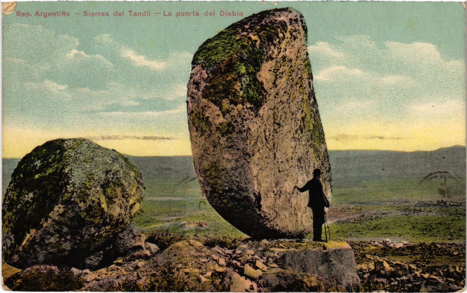 PC ARGENTINA, SIERRAS DEL TANDIL, LA PUERTA DEL DIABLO, Vintage Postcard(b67228) PC ARGENTINA, SIERRAS DEL TANDIL, LA PUERTA DEL DIABLO, Vintage Postcard(b67228)