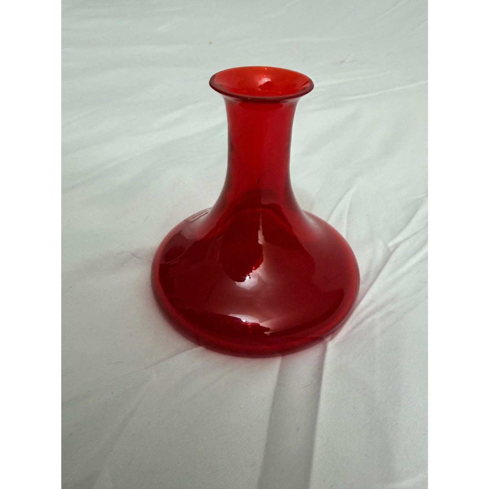 Vintage Italian art glass bud vase by V. Nason & C. glassworks Murano, Italy.
