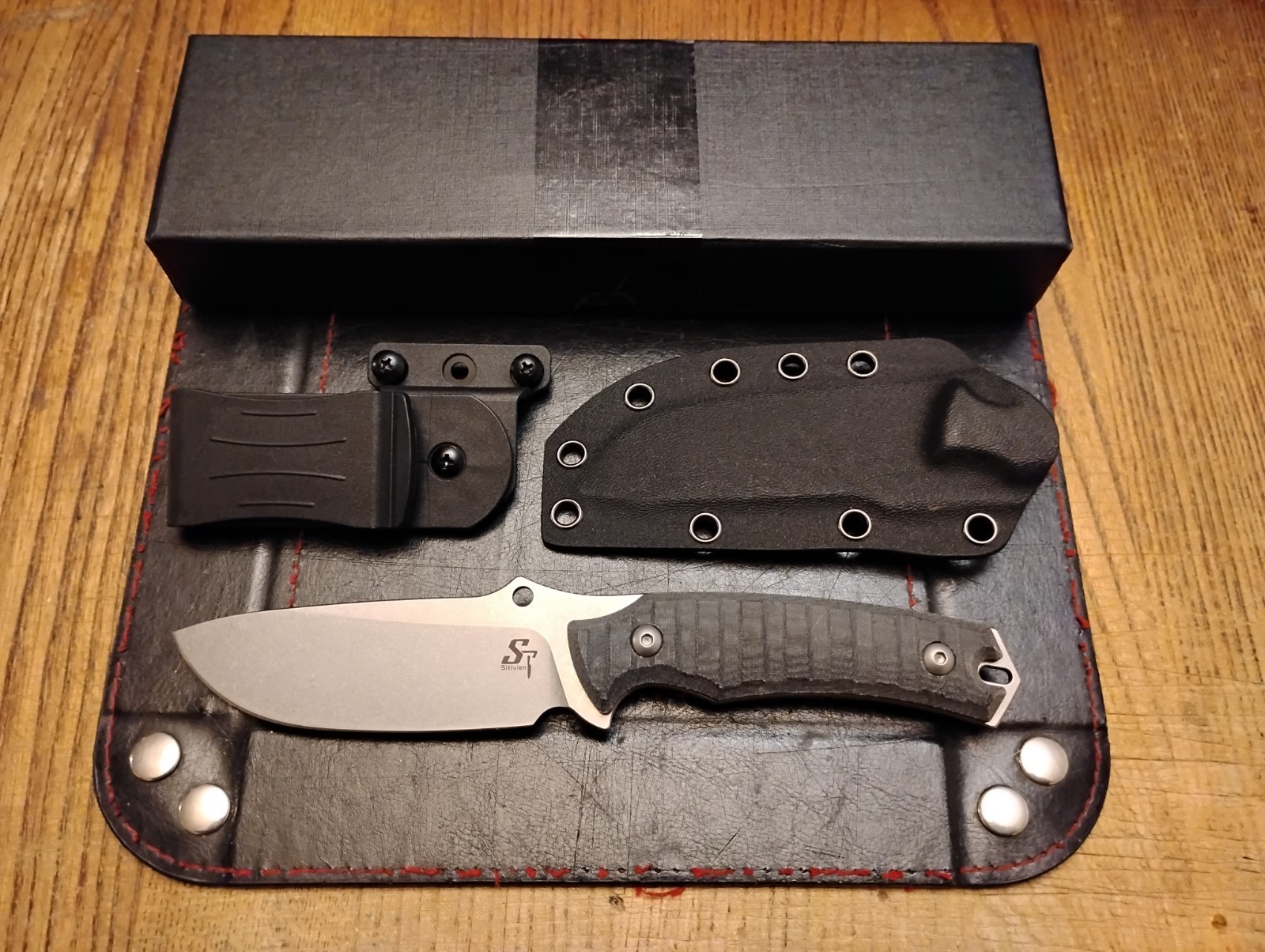 Sitivien Fixed Blade Knife 3.9 
