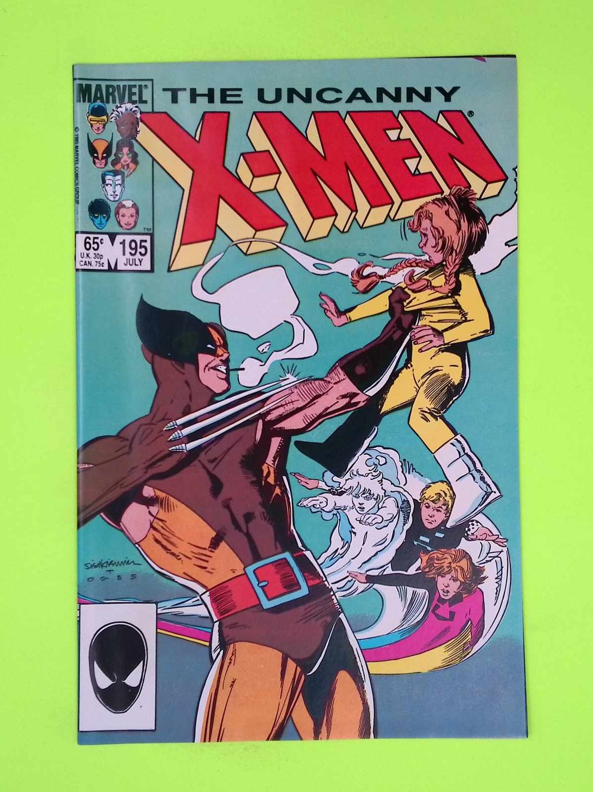 Uncanny X-Men #195 Vol. 1 1985 Marvel Comics High Grade Comic Book A61-156 Uncanny X-Men #195 Vol. 1 1985 Marvel Comics High Grade Comic Book A61-156