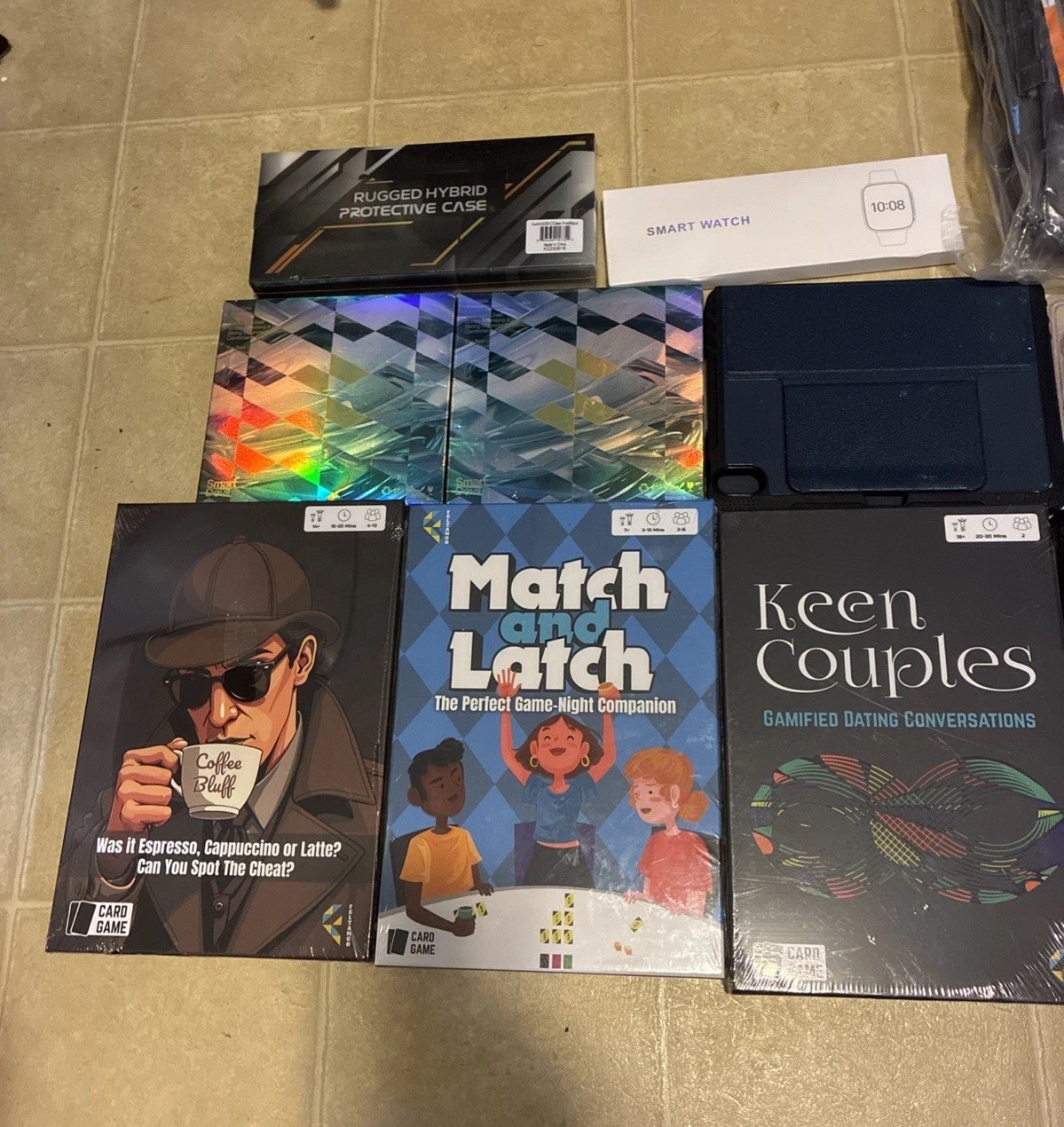 miscellaneous lot of items very random Most Are Factory Sealed miscellaneous lot of items very random Most Are Factory Sealed