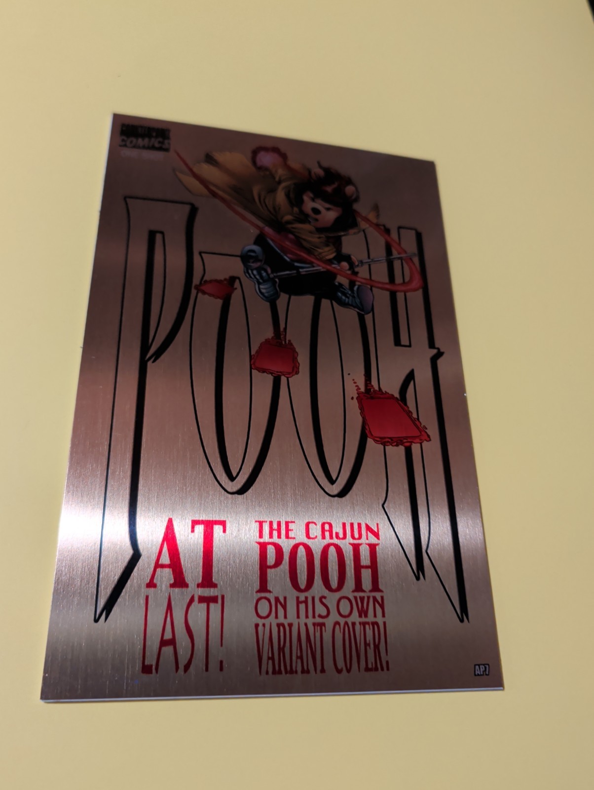 Do You Pooh Gambit #1 Homage Metal AP7 NM Do You Pooh Gambit #1 Homage Metal AP7 NM