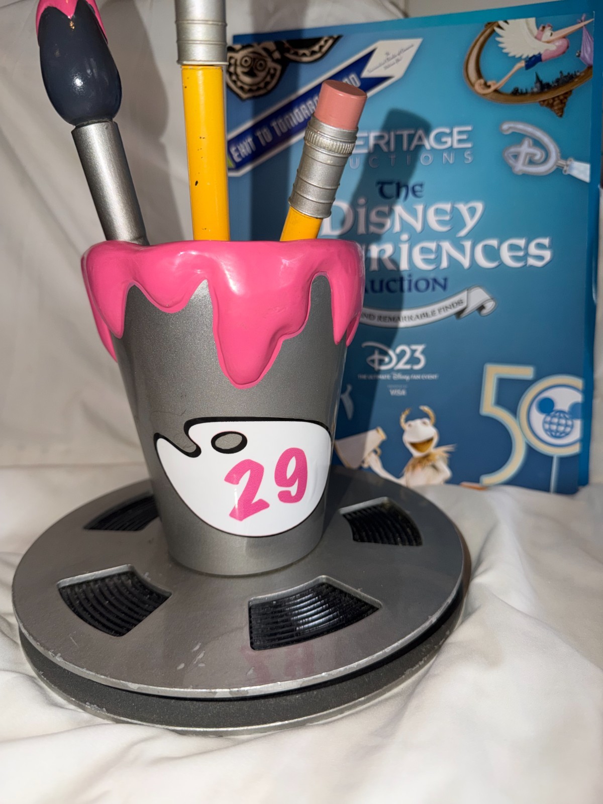 D23 2026 Disney Cruise Line DCL Animators Palate Centerpiece PINK Prop