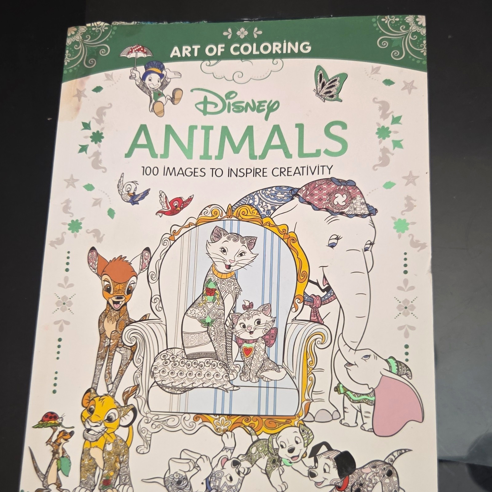 Disney Art of Coloring Animals Paperback 2016 (Disney Editions)