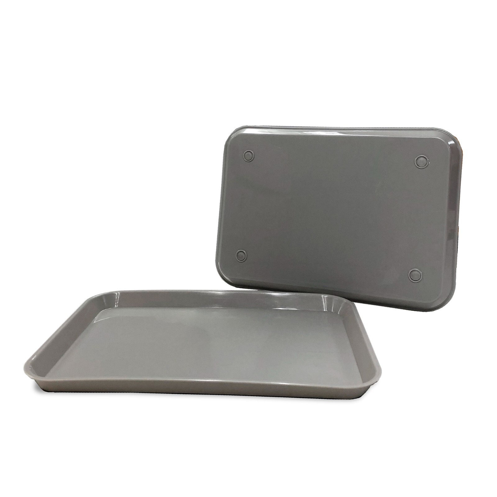 Plastic Eating Food Serving Tray for Cafeteria Lunch Kids 13.25