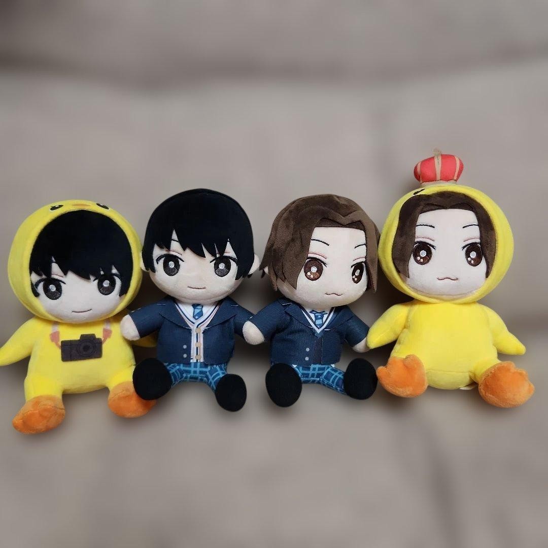 My Beautiful Man Kazunari Kiyoi Plush Doll Uniform & Duck Ver Set Rare