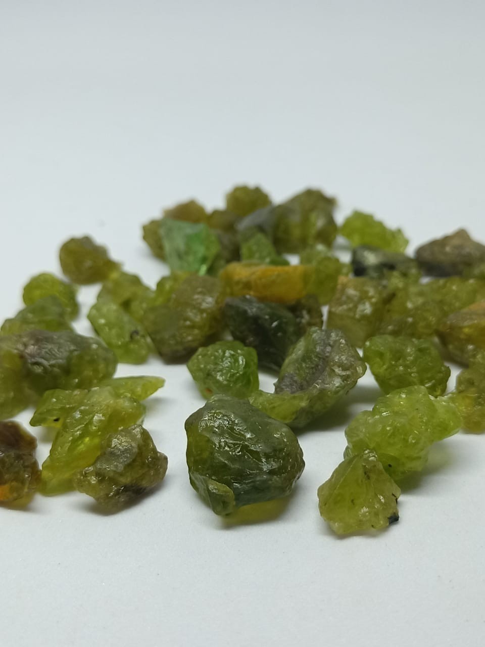 Natural Genuine Green Peridot Nugget Rough Raw uneven Free Form Healing Crystals