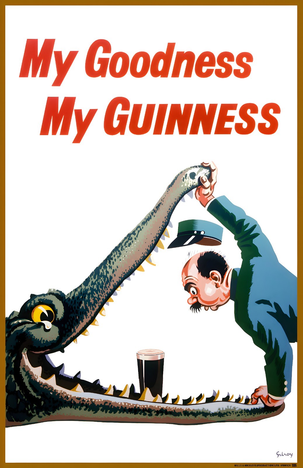 Guiness Beer Vintage Advertisement Poster Art Premium Photo Print 4 Sizes #7