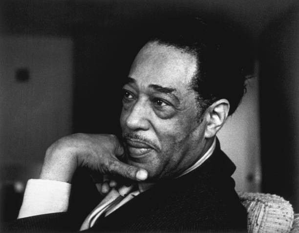 Jazz great composer conductor Duke Ellington during an interview Old Photo Jazz great composer conductor Duke Ellington during an interview Old Photo