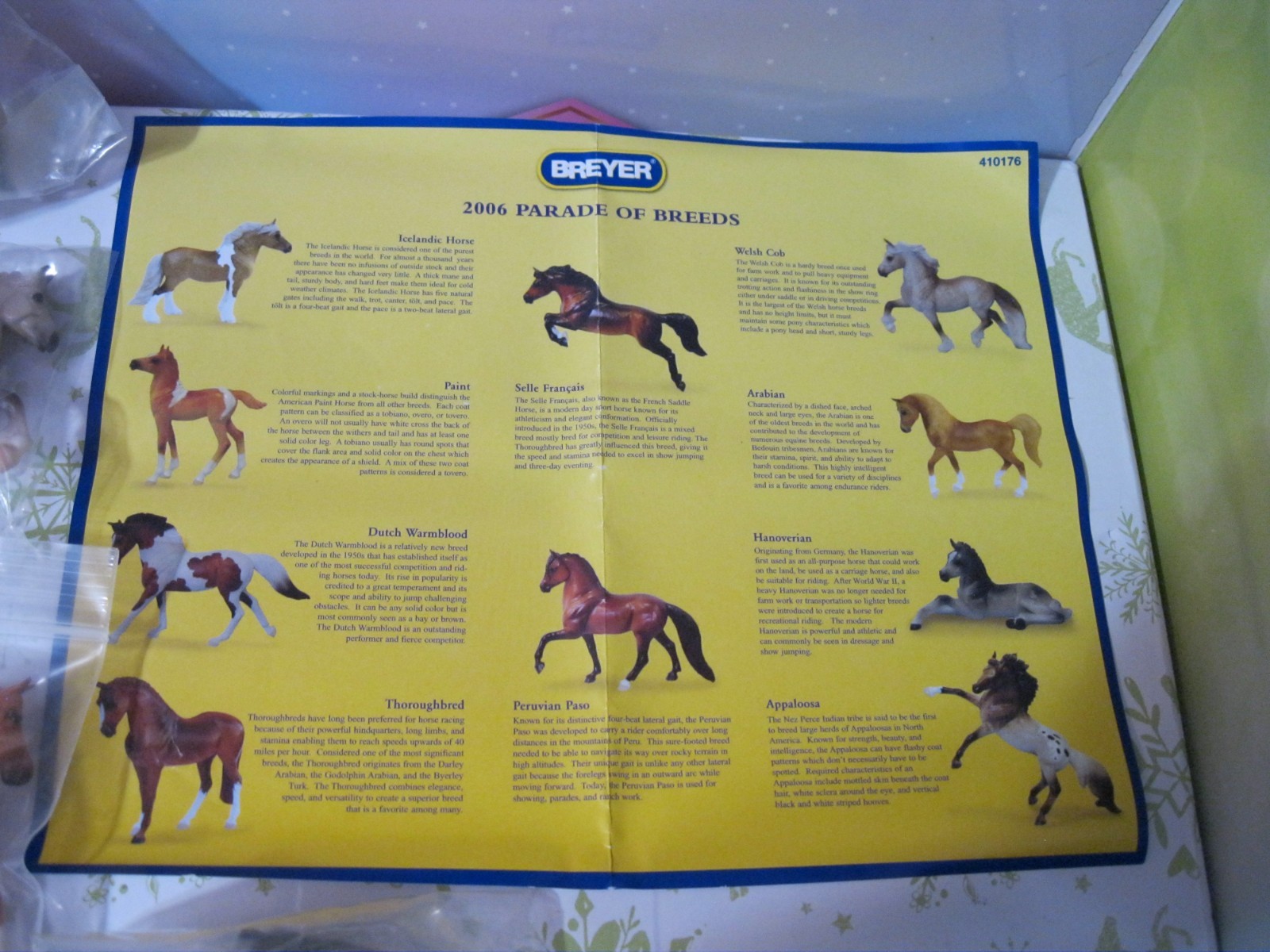 Breyer Stablemates 2006 Parade of Breeds – NIB Parade of Breeds 10 Horses – NIB