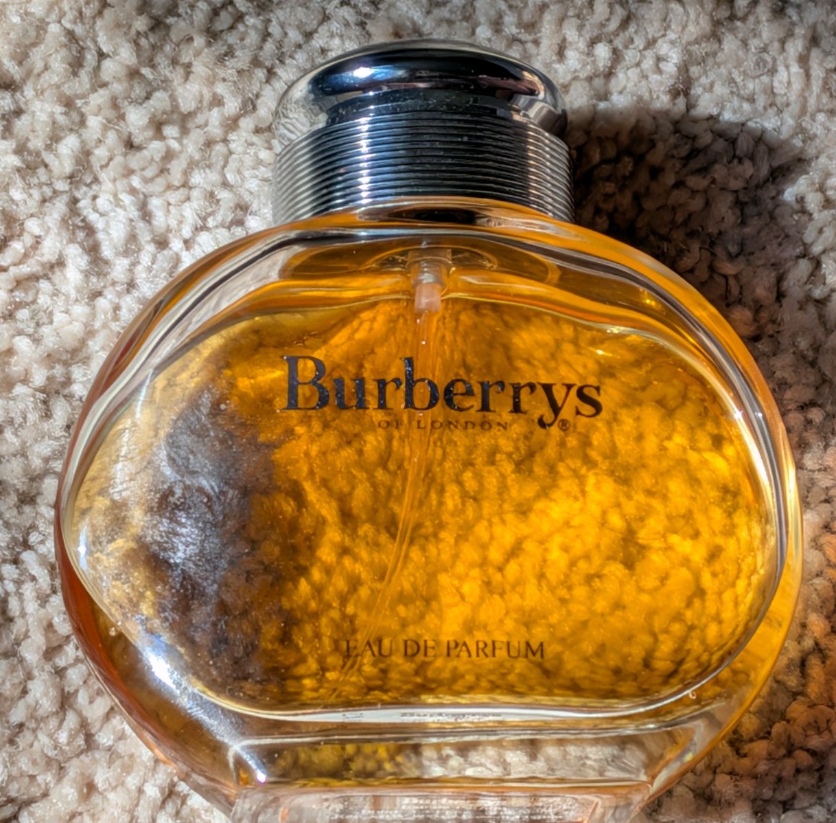 Rare Vintage Burberry Edp spray 100ml/3.3 fl oz 1990s Buberrys of London version