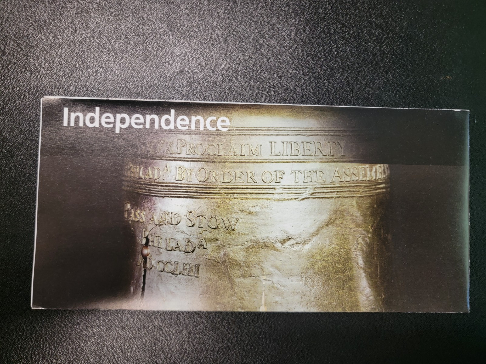 Independence National Historical Park - NPS UniGrid - NEW Brochure/Map