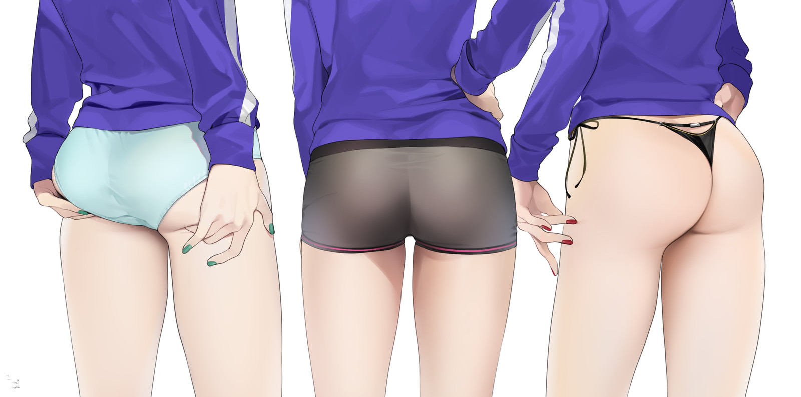 Panties Girls Shining Star Ohisashiburi Group Anime Poster 11x17in Wall Art
