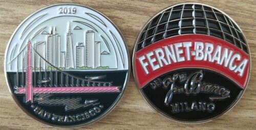 Fernet Branca San Francisco Challenge Coin Fernet Branca San Francisco Challenge Coin