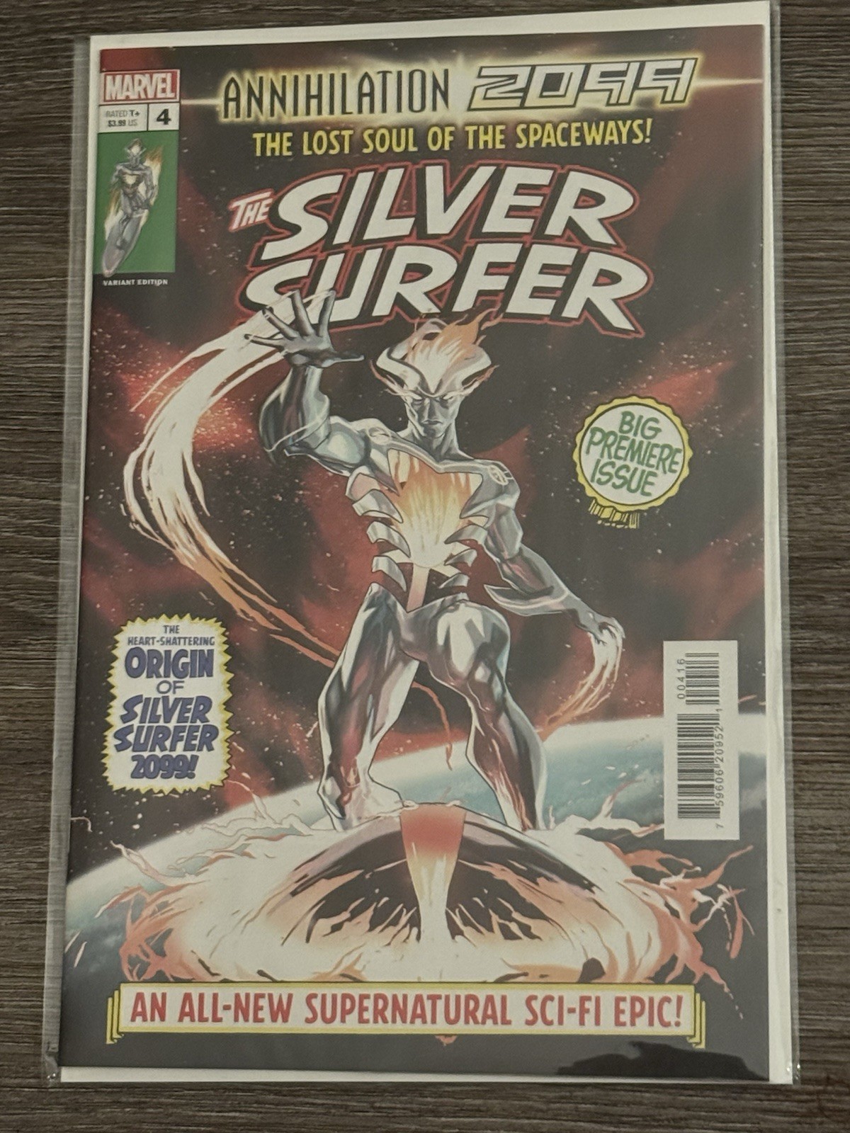 Annihilation 2099 #4 1st Silver Surfer 1:25 Pete Woods 1st Appearance Variant NM Annihilation 2099 #4 1st Silver Surfer 1:25 Pete Woods 1st Appearance Variant NM