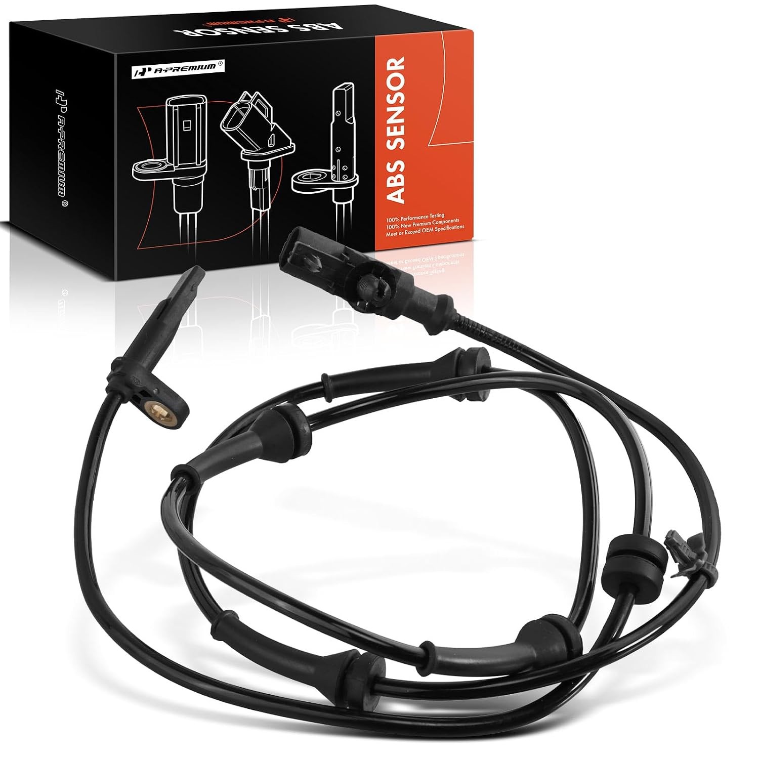 A-Premium Front Left/Right ABS Wheel Speed Sensor Compatible with Infiniti G25 2