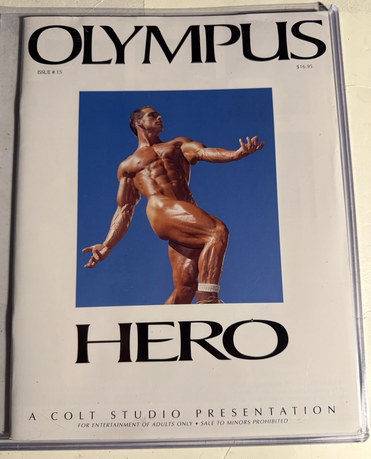 COLT OLYMPUS HERO #15 - FEB. 2000 Vintage BEEFCAKE PHOTOGRAPHY Gay Interest HOT