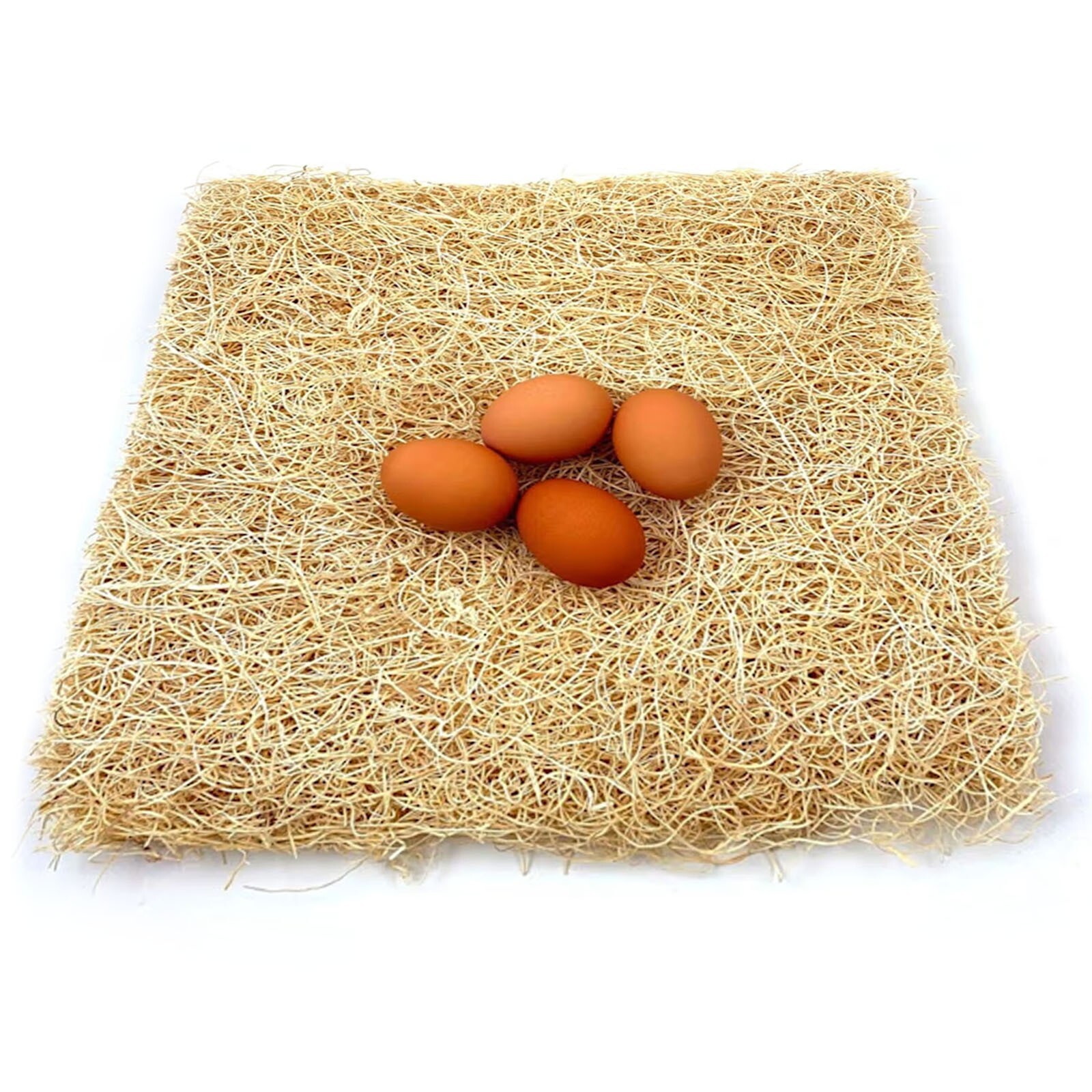 10 PCs Chicken Nesting Pad | Sustainable Aspen Fiber Bedding for Comfortable Egg