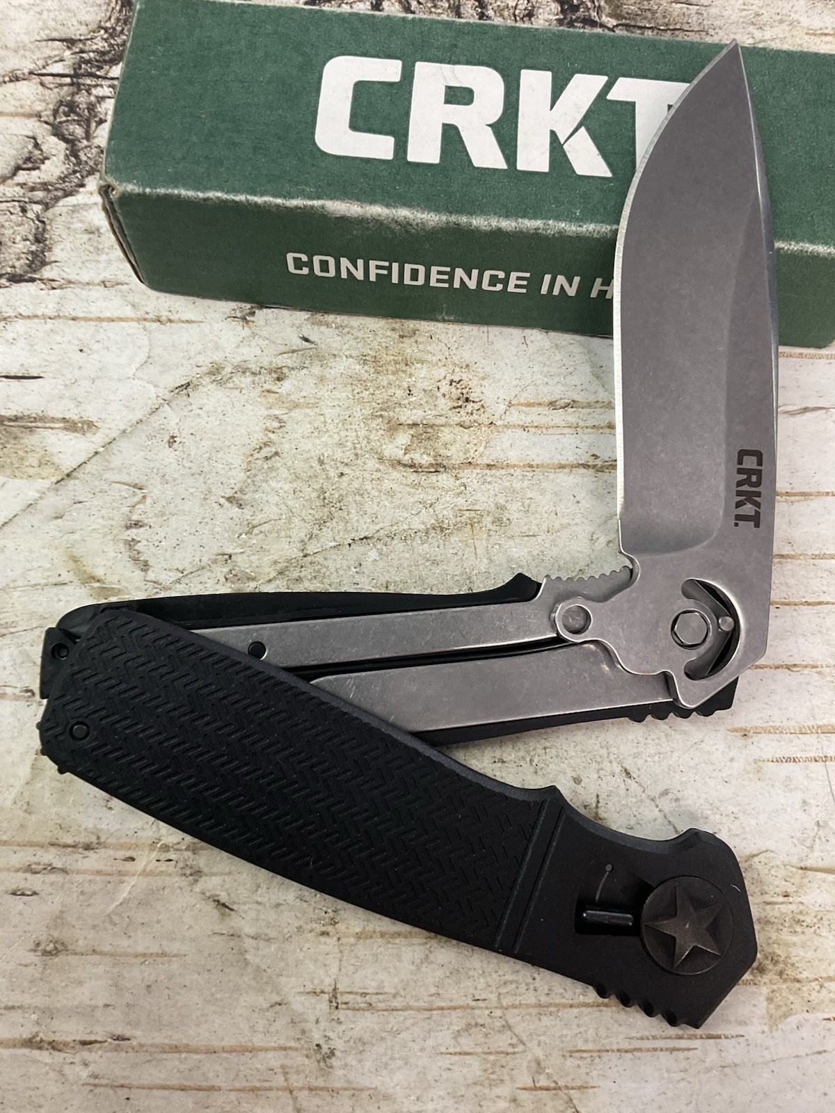 CRKT K250KXP HomeFront Ken Onion Linerlock Tactical Pocket Knife NIB TB13