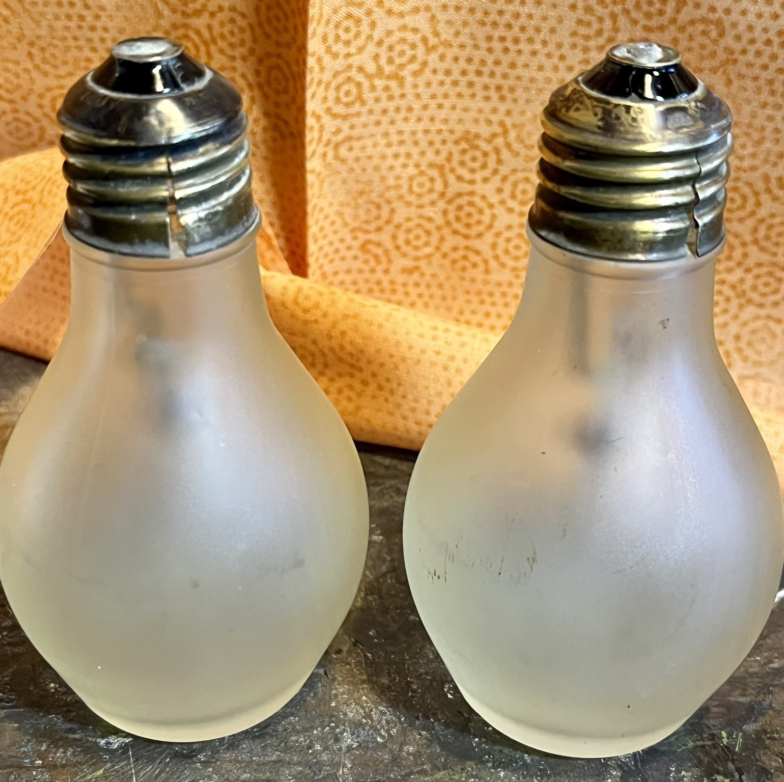 Vtg GE Halogen Decorative Light Bulb Frosted Specialty Pair WORKING 60W 75W